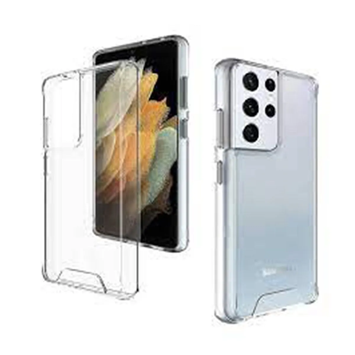 CASE - Case para Samsung S20 Ultra space anticaida resistente transparente