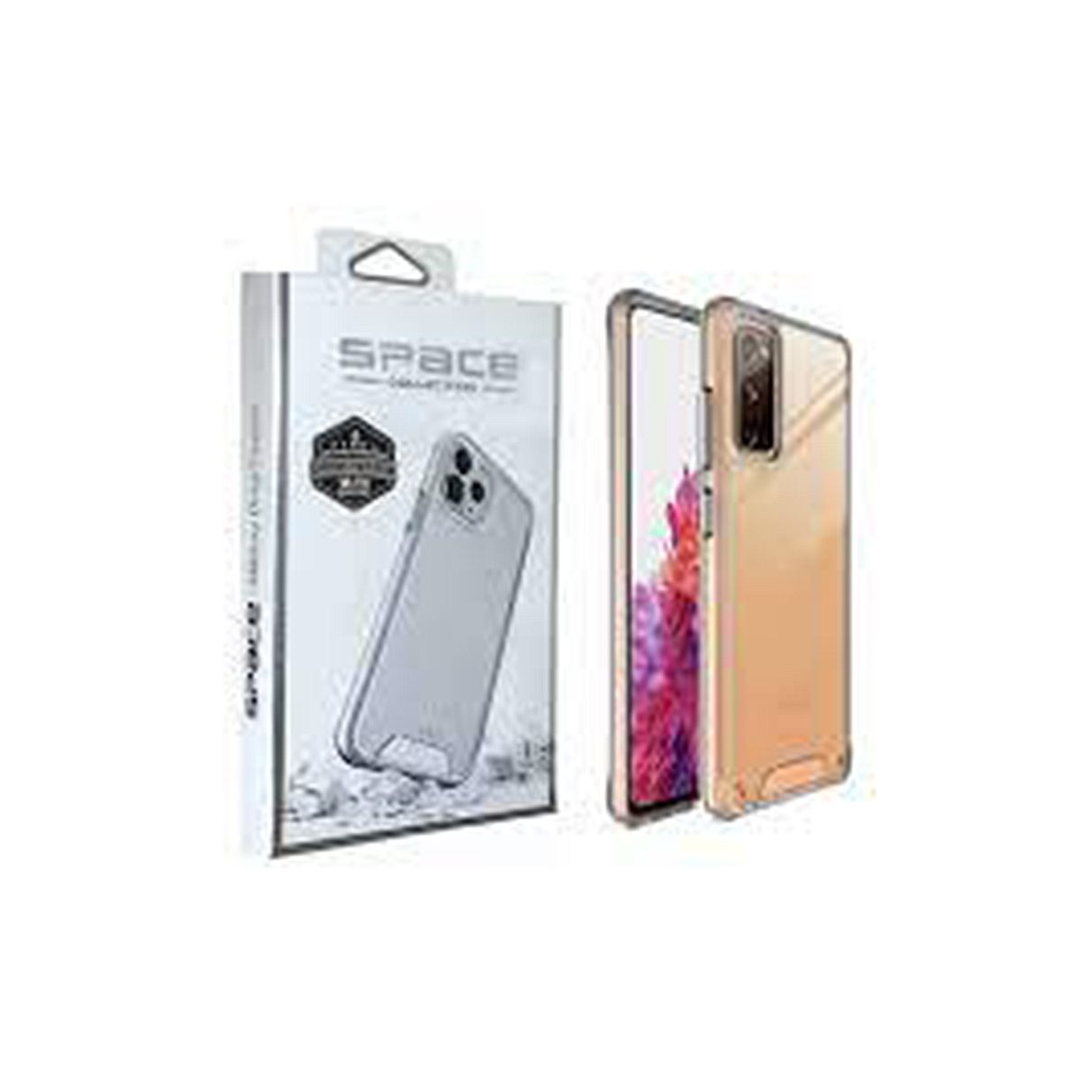 CASE - Case para Samsung S20  space anticaida resistente transparente