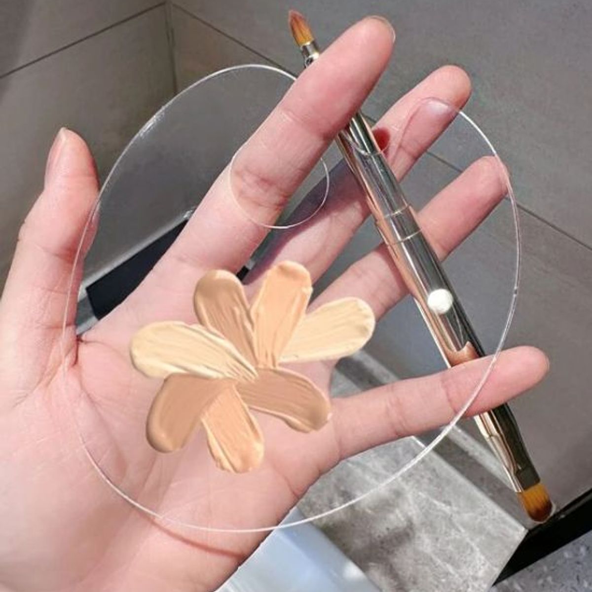 GENERICO - PALETA ACRILICA PARA MEZCLAR LA BASE