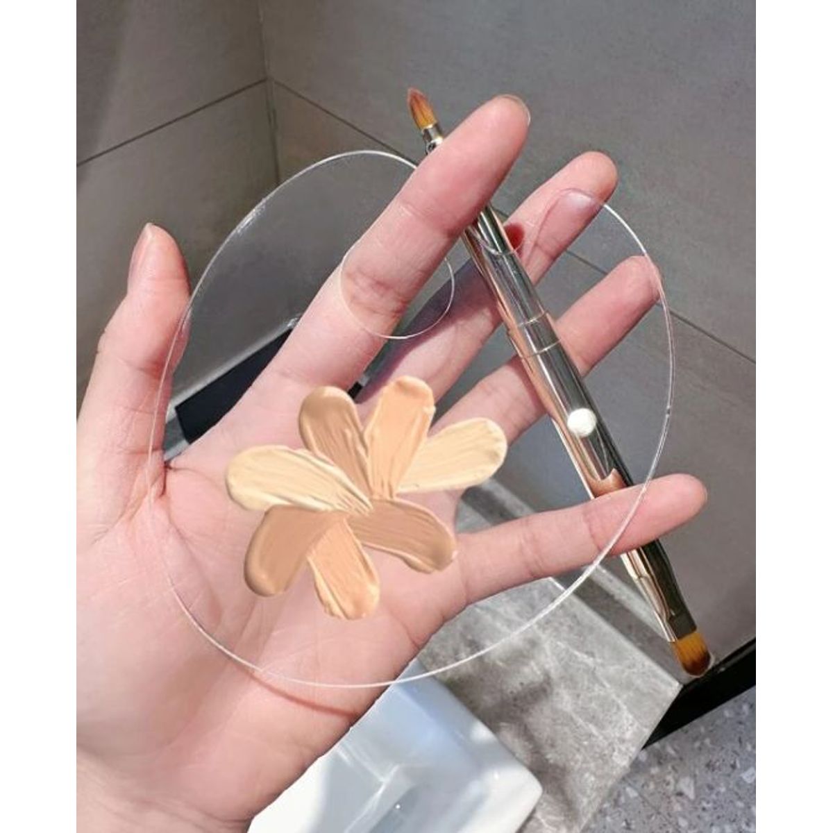 GENERICO - PALETA ACRILICA PARA MEZCLAR LA BASE