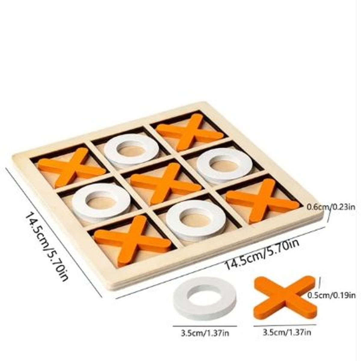 GENERICO - TRES EN RAYA DE MADERA