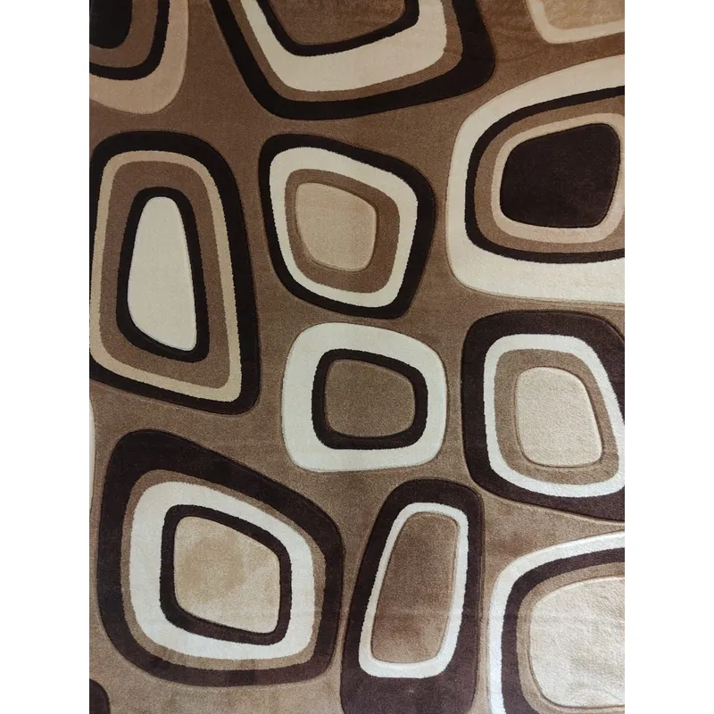 GENERICO - ALFOMBRA DISEÑO ORGANICO TIERRAS 2.00 X 2.80