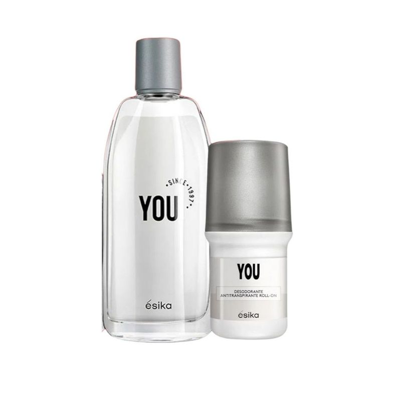 ESIKA - Fragancia You 90 ml + desodorante you - Esika