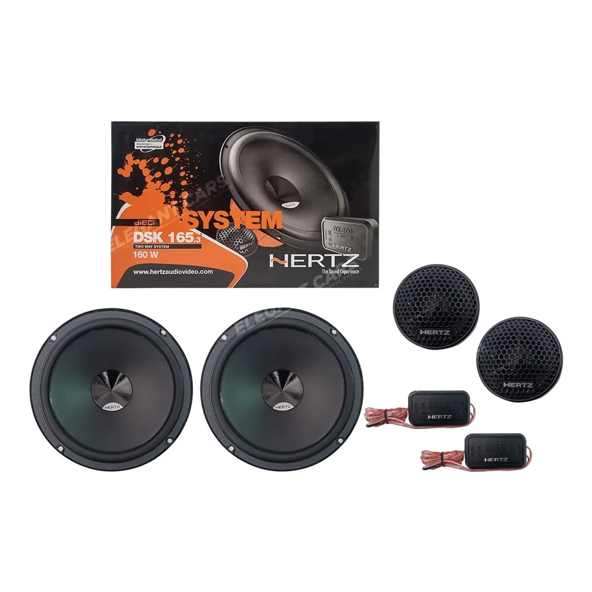 HERTZ - Set Componente Hertz 65? 160w Alta Fidelidad DSK165.