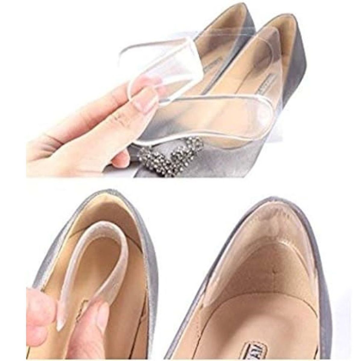 GENERICO - Almohadillas de  Gel para Zapatos 2 pcs para Zapatos