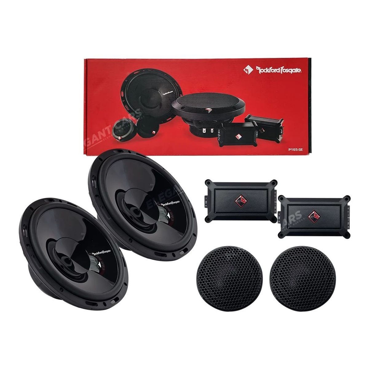 ROCKFORD - Set Componentes Fosgate Serie Punch P165-Se 2 Vías 120w.