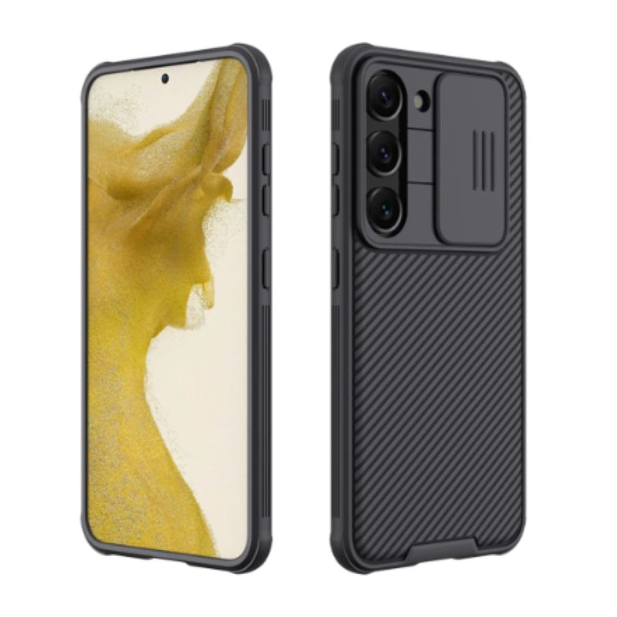 NILLKIN - CASE NILLKIN CAMSHIELD SAMSUNG S23 Y VIDRIOS