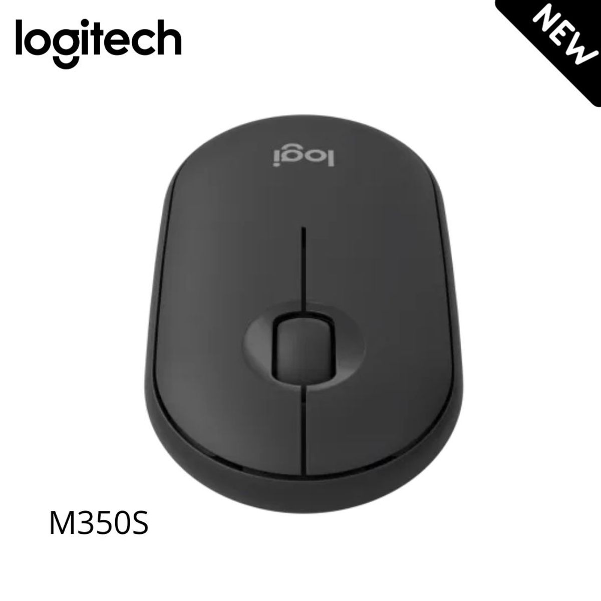 LOGITECH - Mouse Logitech Pebble 2 M350s Bluetooth Slim Portable Negro