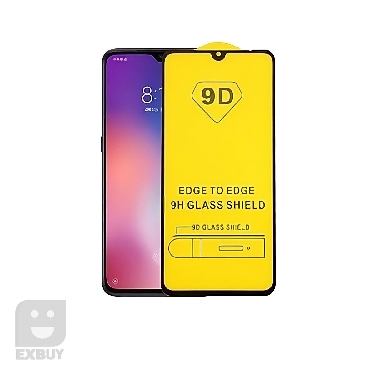 GENERICO - Case Space para Xiaomi Redmi 9A y Mica de celular 9D 21D