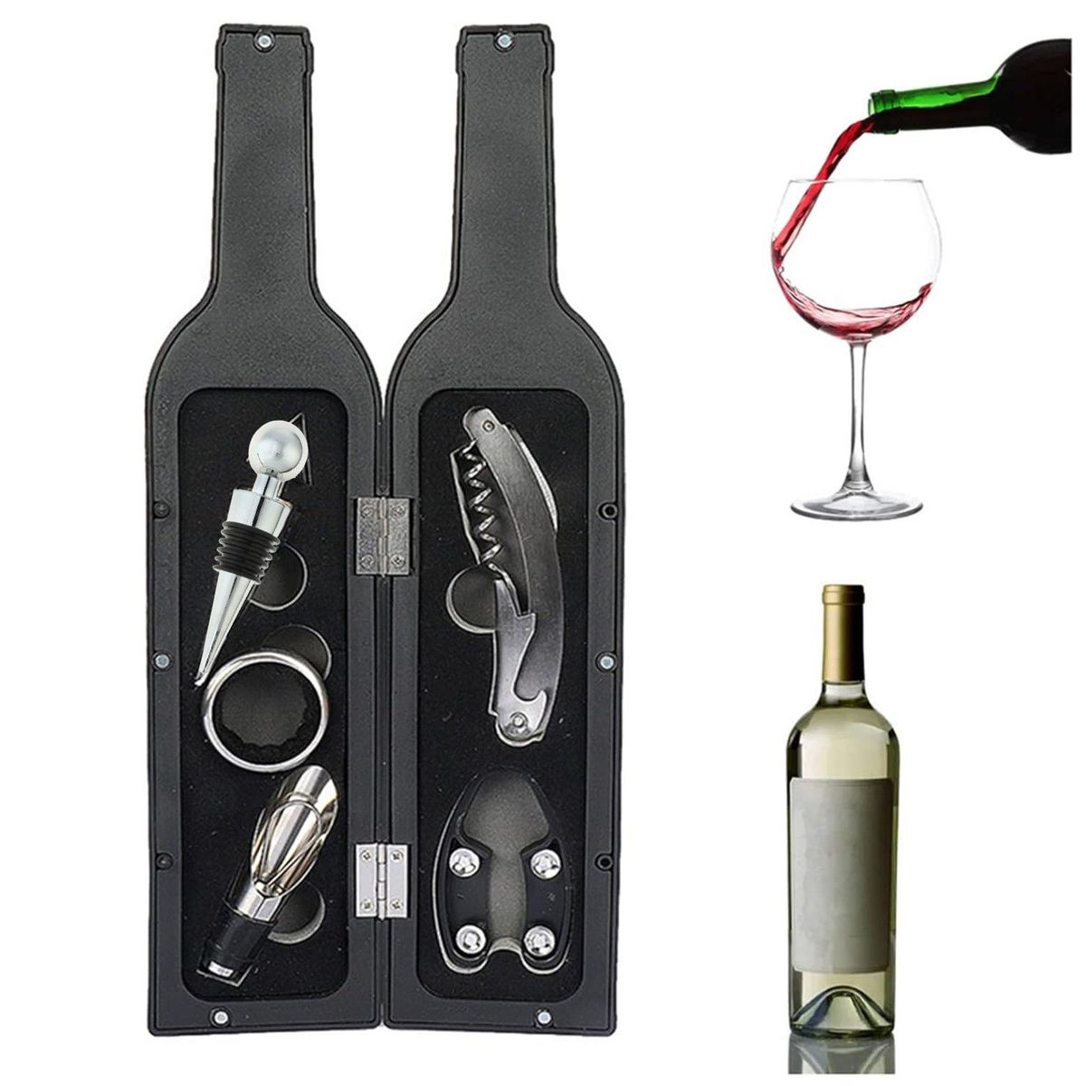 GENERICO - Set De Accesorios Para Vino Multifunción En Botella