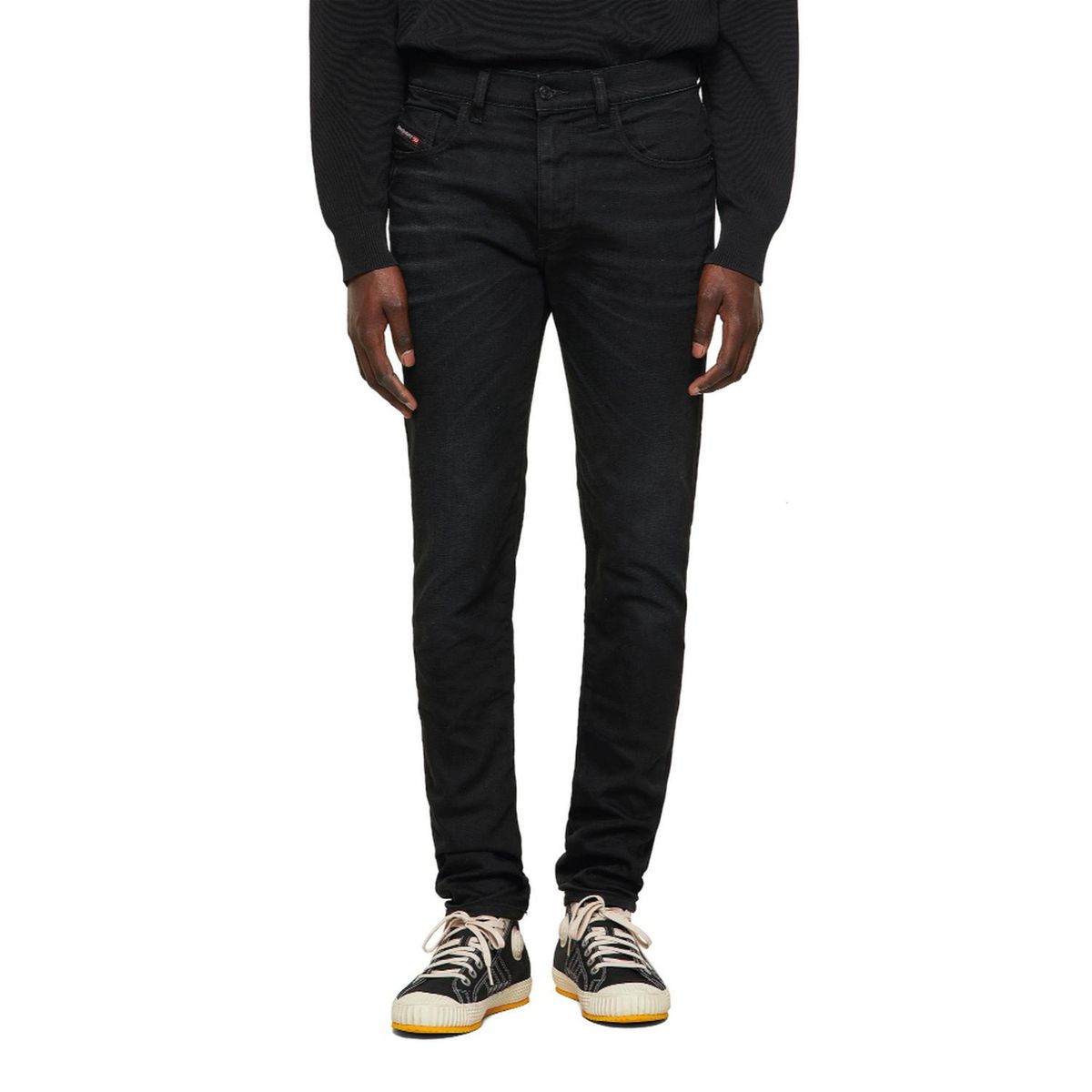 DIESEL - Jeans Diesel D-Strukt  L.32 Slim Black Hombre