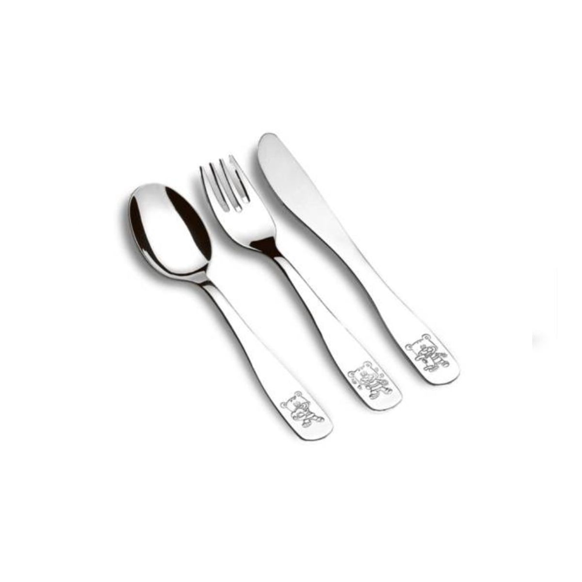 BRINOX - Set Infantil 5 Piezas Acero Inoxidable Brinox  Friends Club