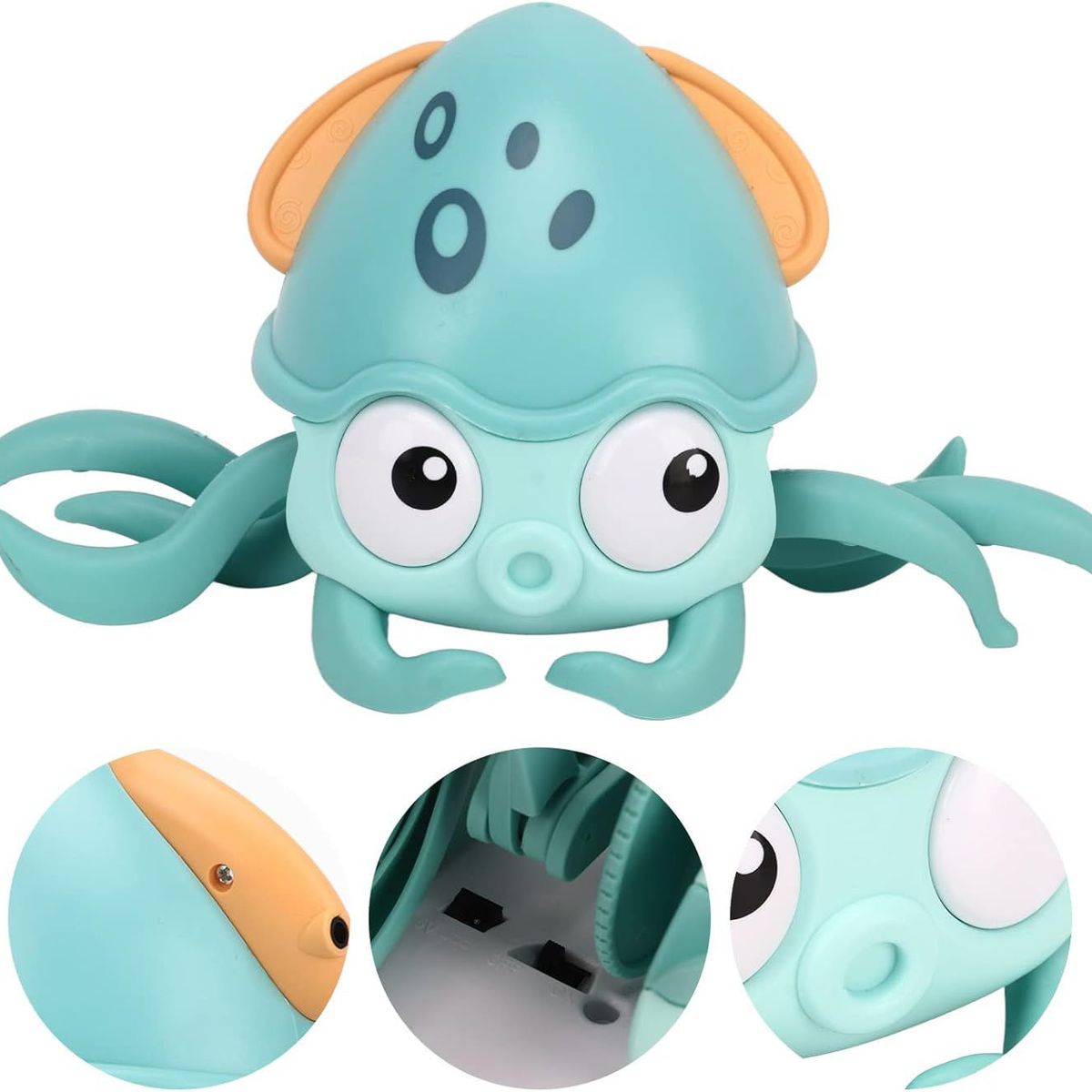 GENERICO - PULPO BAILARIN RECARGABLE CON SENSOR DE MOVIMIENTO