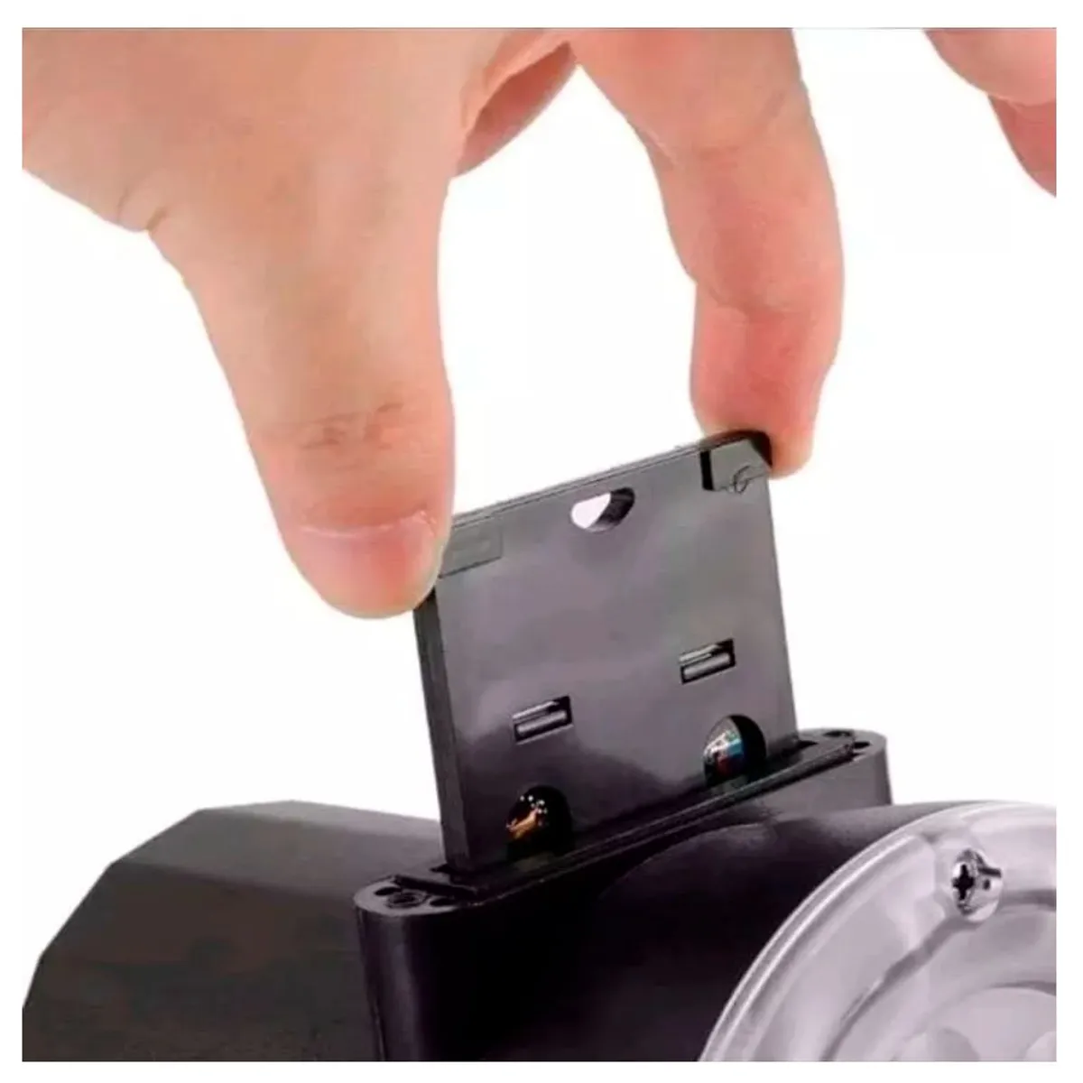 GENERICO - Luces Navidad Proyector Giratorio 12 Diapositivas Diseño Festivo