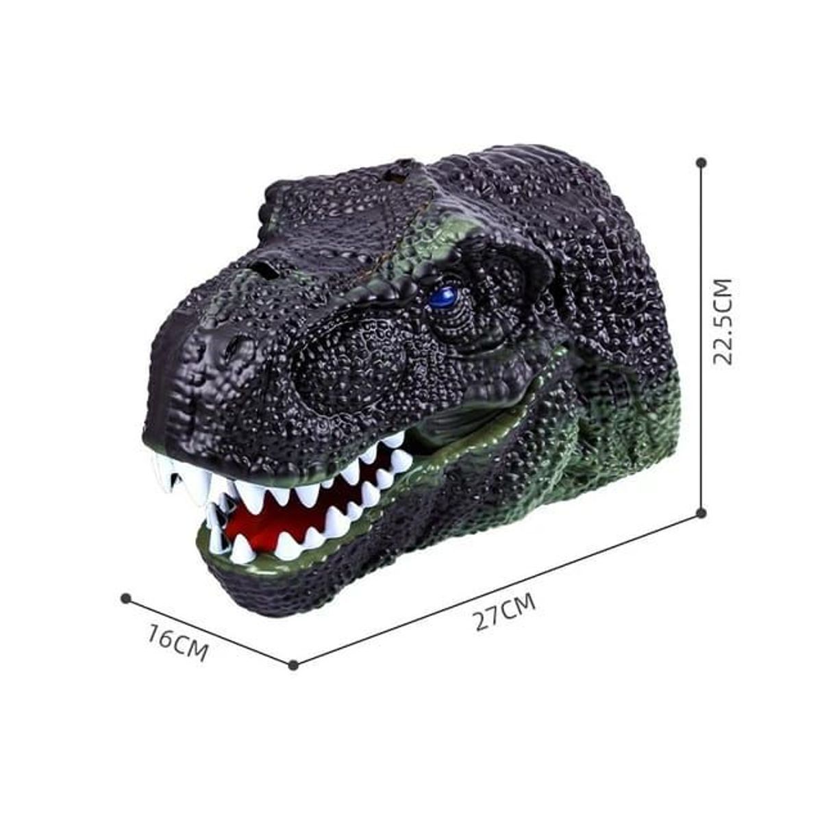 GENERICO - CABEZA DE DINOSAURIO LANZA HIDROGEL CON LUCES