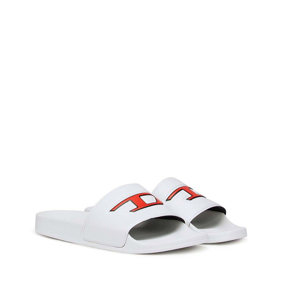 DIESEL - Sandalias Diesel Sa-Mayemi D White/Red Hombre