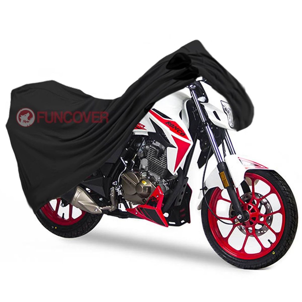 FUNCOVER - Funda Para Moto RONCO LAUZHER 200R Cobertor Impermeable Filtro Uv