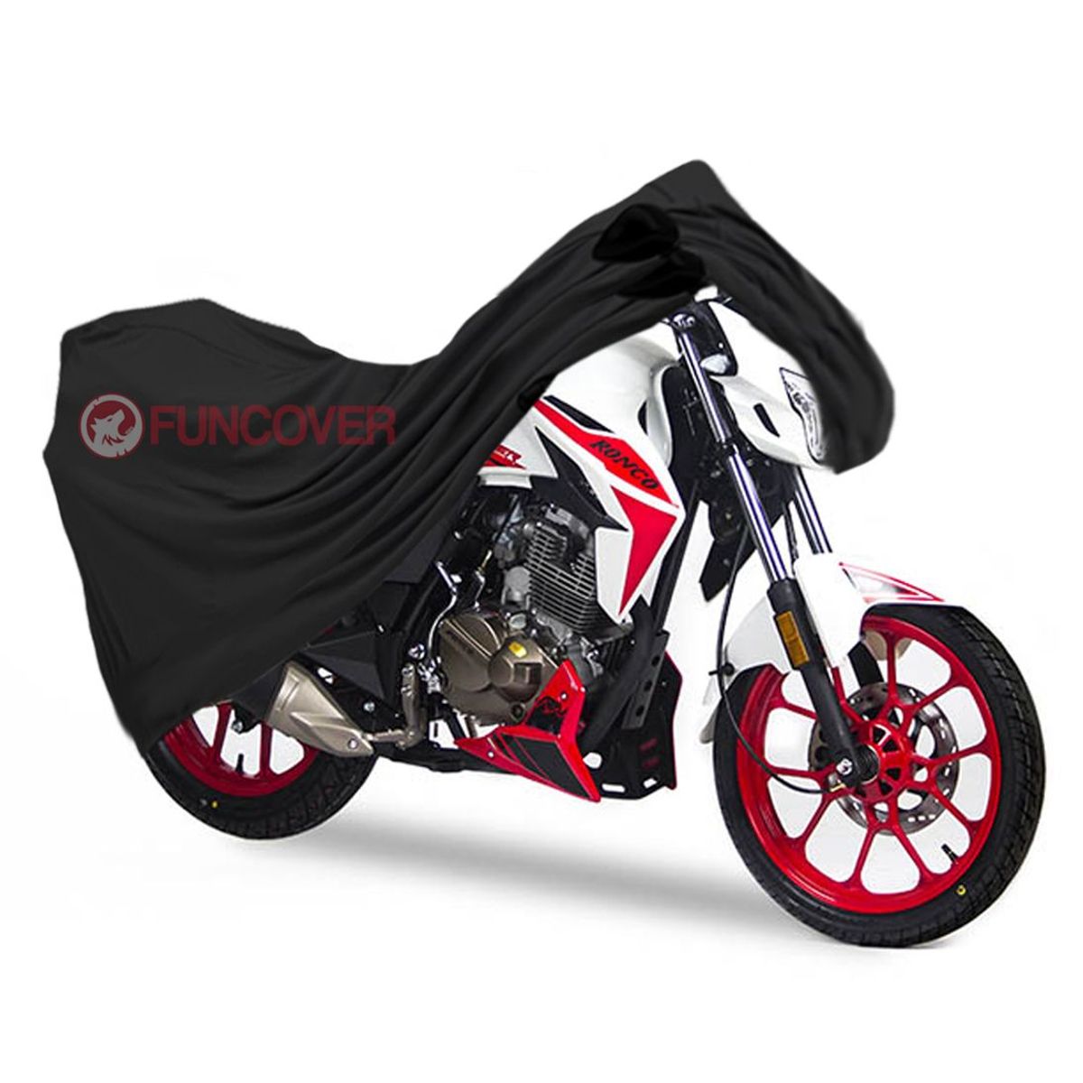 FUNCOVER - Funda Para Moto RONCO LAUZHER 200R Cobertor Impermeable Filtro Uv