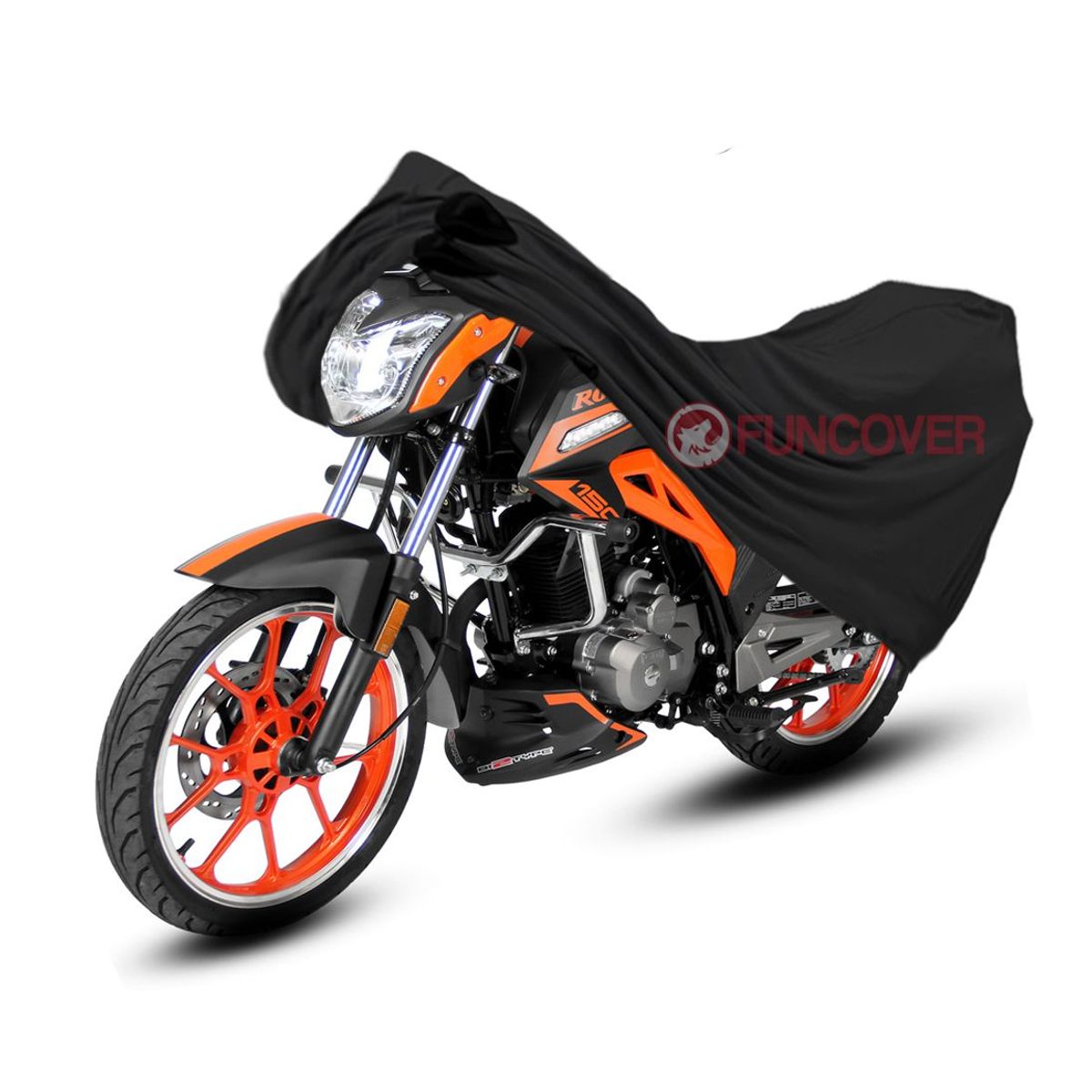 FUNCOVER - Funda Para Moto RONCO PANTERA 150 R Cobertor Impermeable Filtro Uv