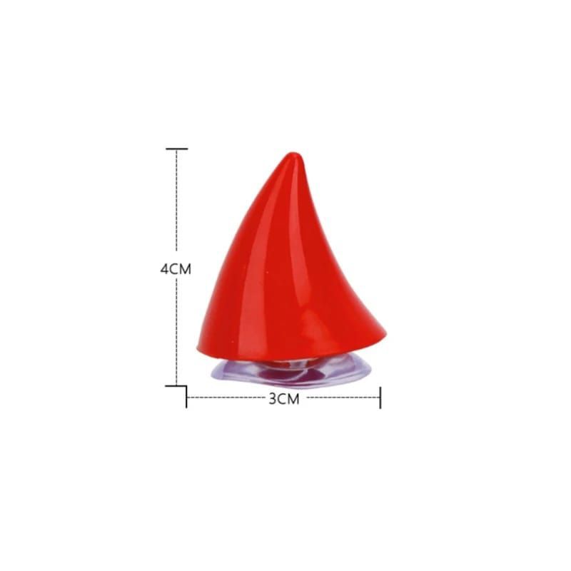 GENERICO - CUERNO TURQUESA CORTO DE DIABLO PARA CASCO DE MOTOCICLETA