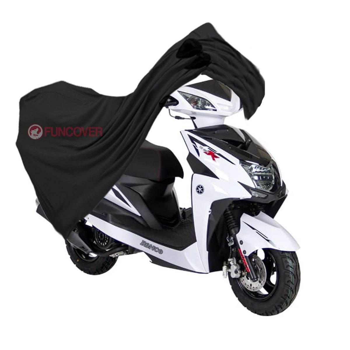 FUNCOVER - Funda Para Moto RONCO TR 150K Cobertor Impermeable Filtro Uv