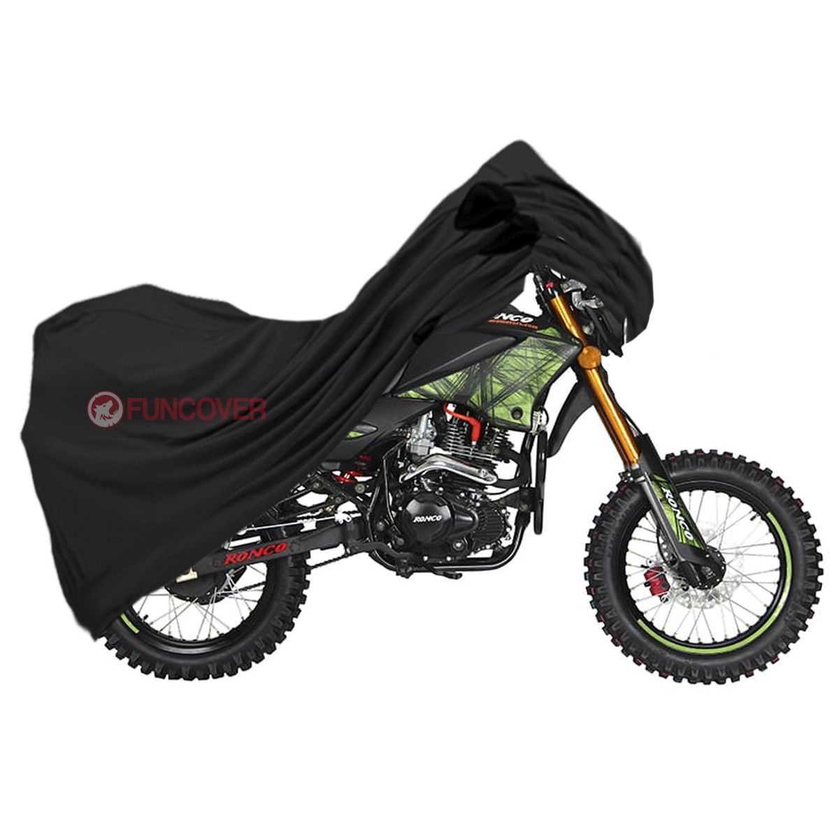 FUNCOVER - Funda Para Moto RONCO DEMOLITION 250 Cobertor Impermeable Filtro Uv