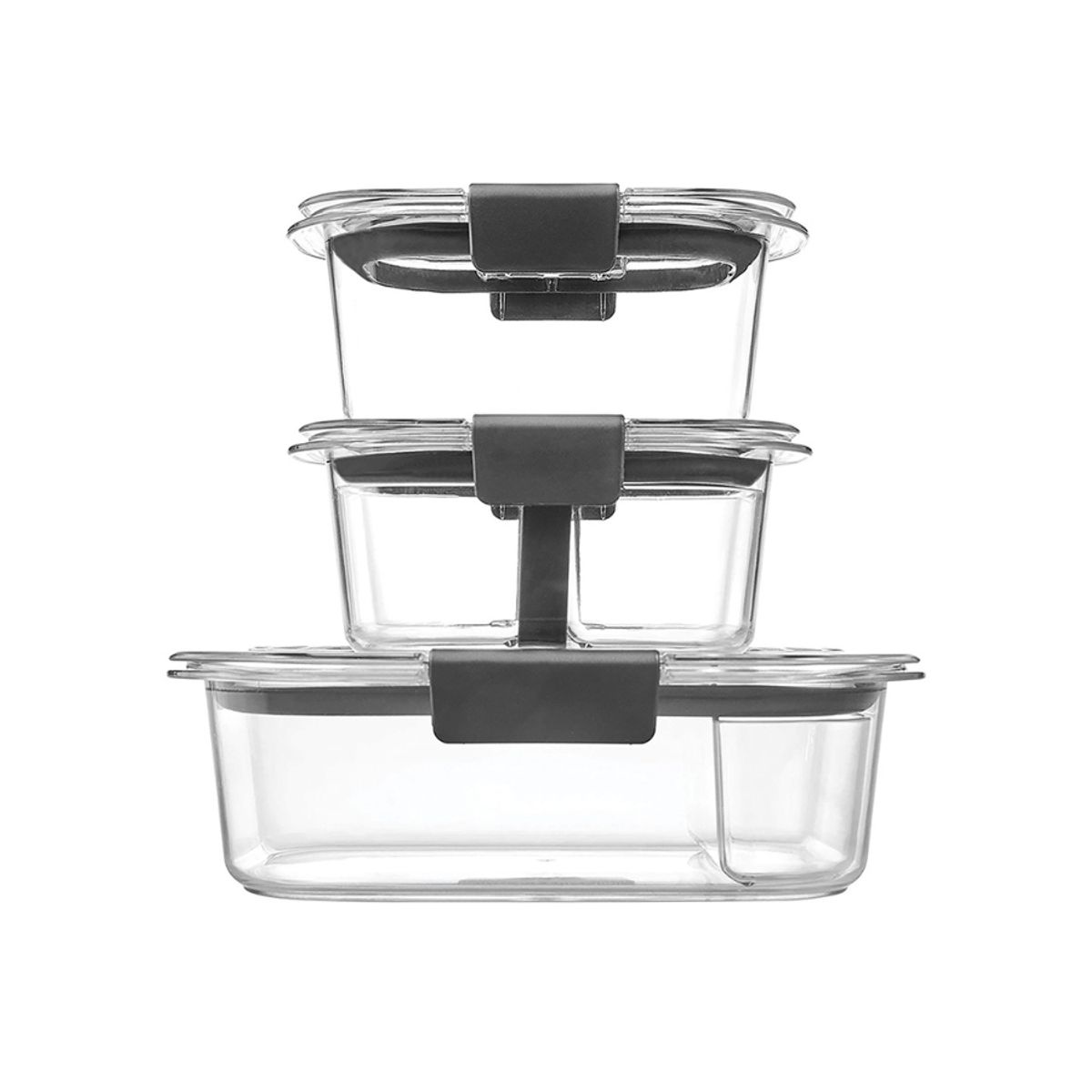 RUBBERMAID - Set herméticos Rubbermaid Brilliance Tritan 10 piezas