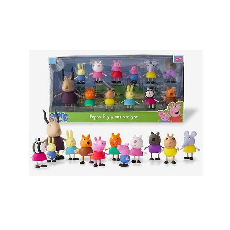 Pepa Pig - Set Peppa Pig y sus Amigos PP-12