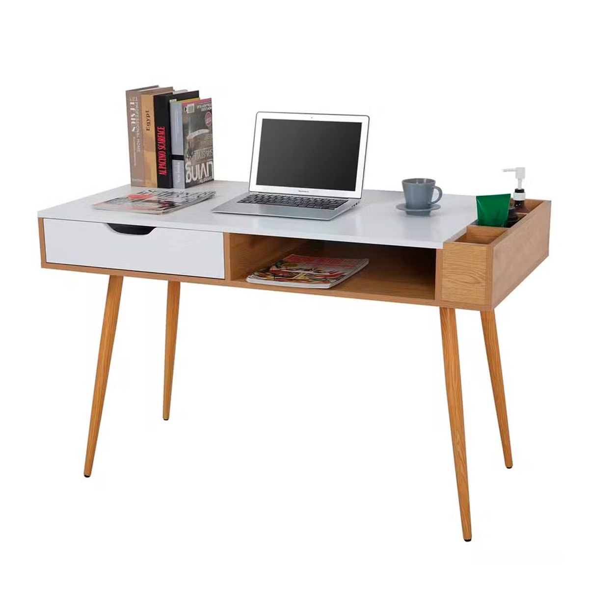 VENTITAS HOME - Escritorio Organizador Vintage Mirandah Ventitas Home Duna y Blanco