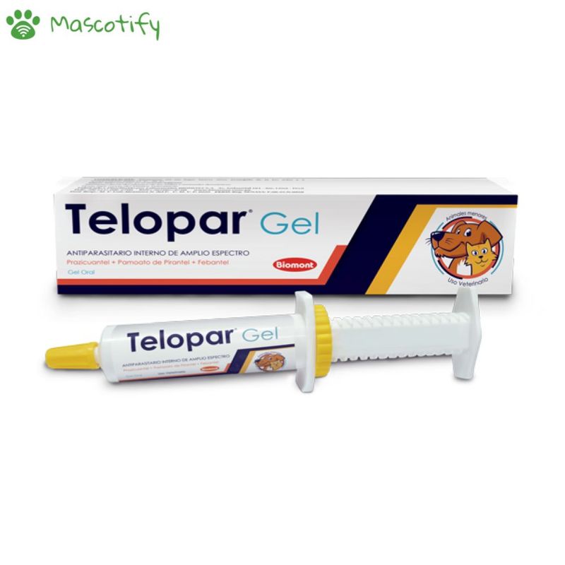 GENERICO - Telopar Gel - Antiparasitario para perros y gatos 10ml
