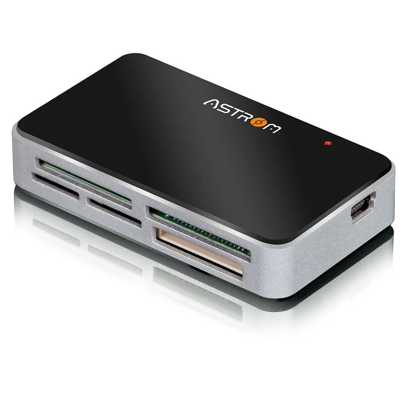 ASTROM - Lector De Tarjetas De Memoria ASTROM AT1005 Negro