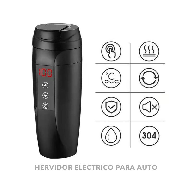 GENERICO - Taza térmica para automoviles
