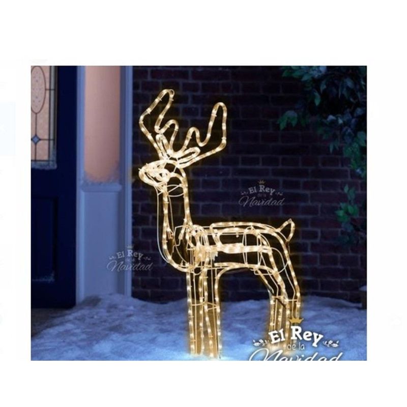 GENERICO - Reno Navideño Decorativo de Calidad