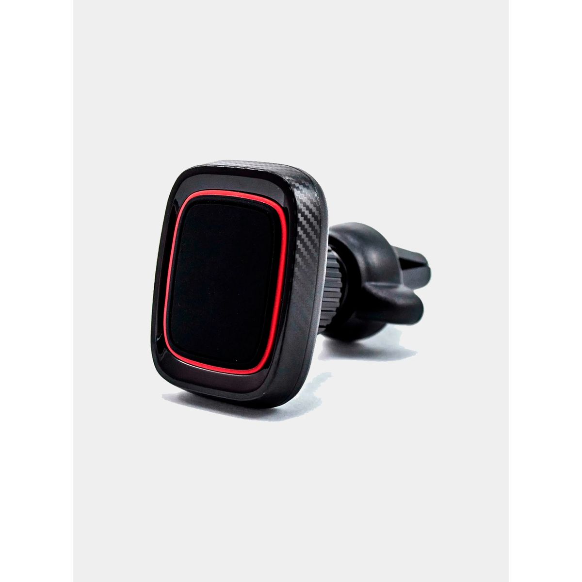 GENERICO - Soporte Para Teléfono Auto Imantado Porta Celular Carbon