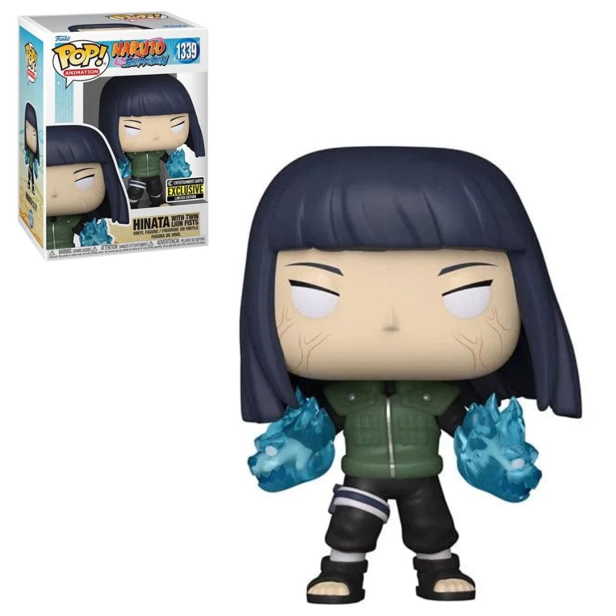 FUNKO - Funko Pop Naruto - Hinata puños gemelos de Leon 1339