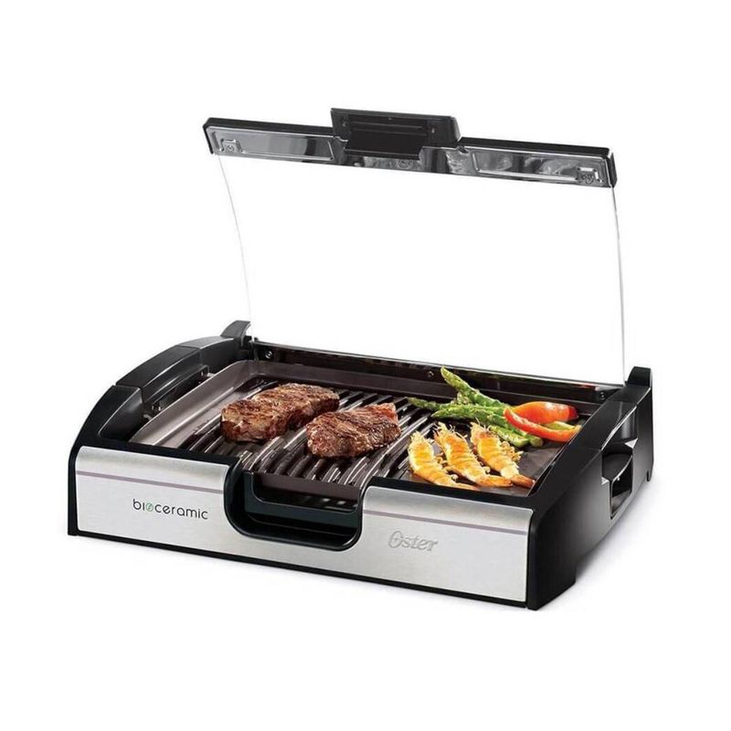 OSTER - Parrilla Eléctrica Oster CKSTGR3006 Bioceramic 2000 Watts