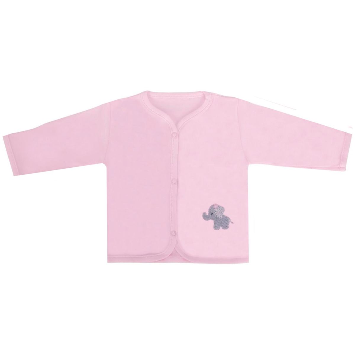 GENERICO - Ajuar - Set de 3 piezas Algodon - Elefante - Rosado