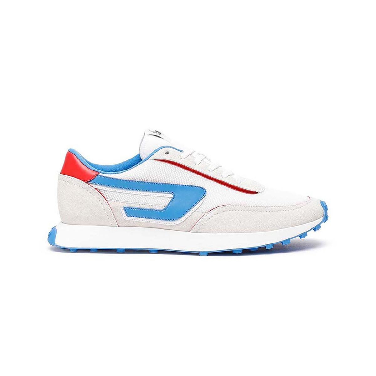 DIESEL - Zapatillas Diesel Racer S-Racer Star White/French Blue/Red Alert Hombre
