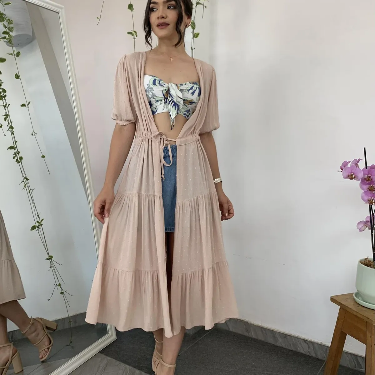 ALLEZ COLLECTION - Capa Vestido para mujer