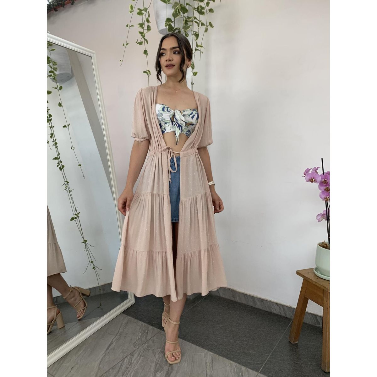 ALLEZ COLLECTION - Capa Vestido para mujer