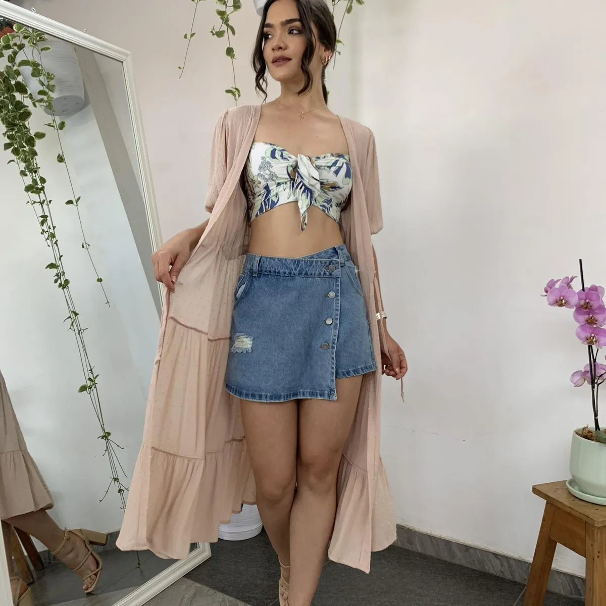 ALLEZ COLLECTION - Capa Vestido para mujer