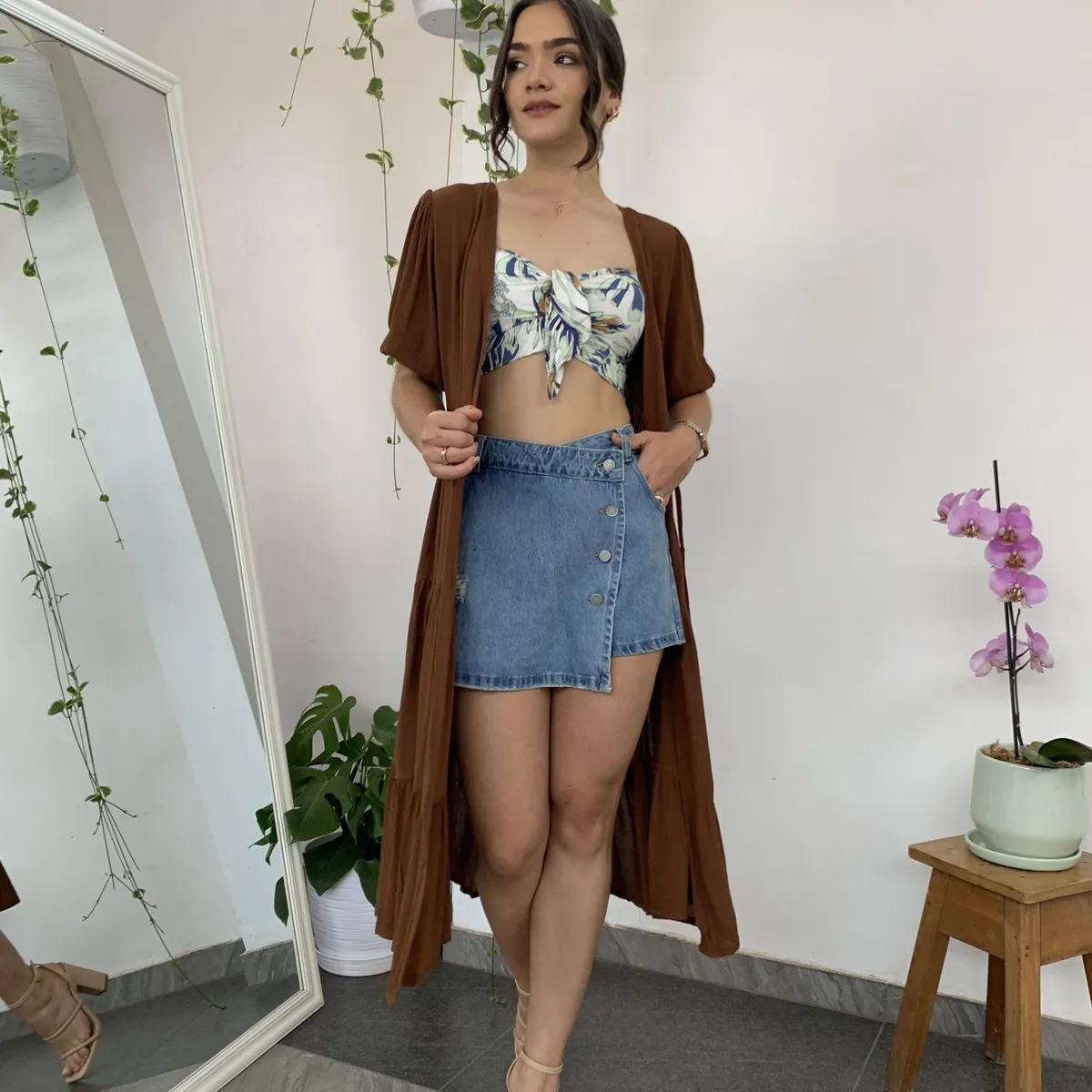 ALLEZ COLLECTION - Capa Vestido para mujer