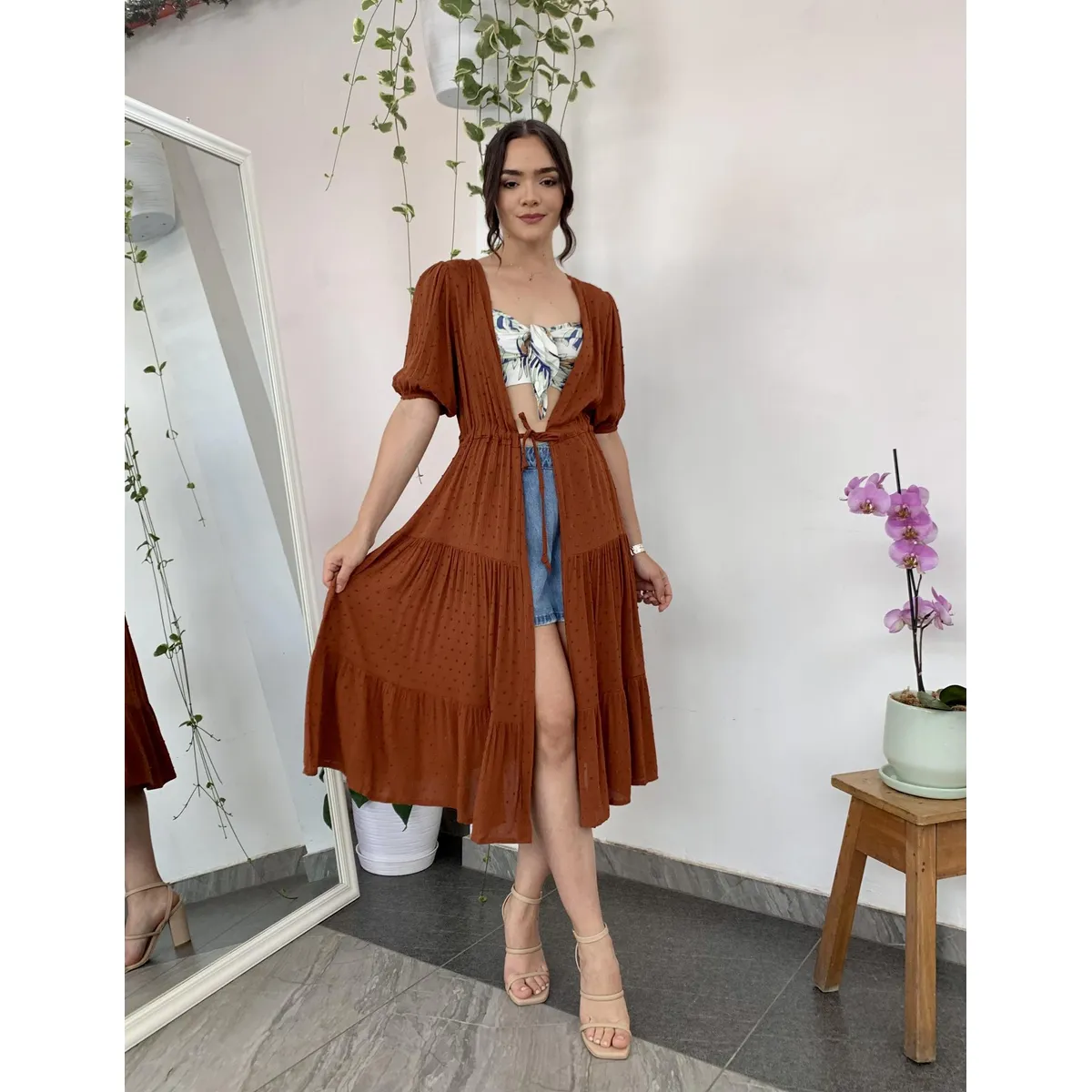 ALLEZ COLLECTION - Capa Vestido para mujer