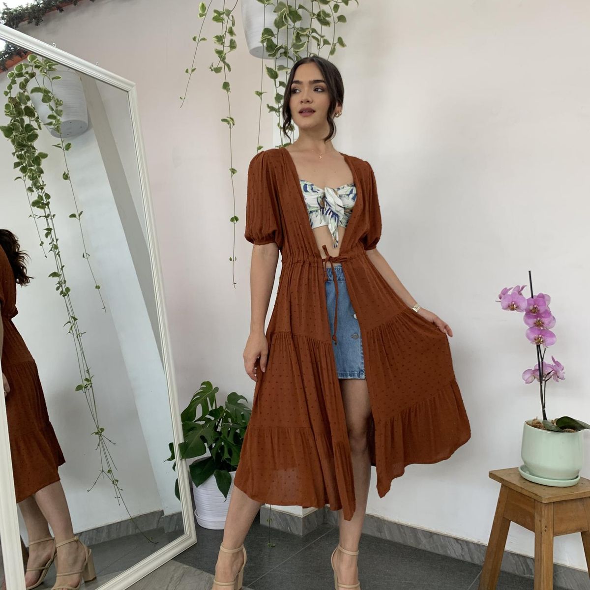 ALLEZ COLLECTION - Capa Vestido para mujer