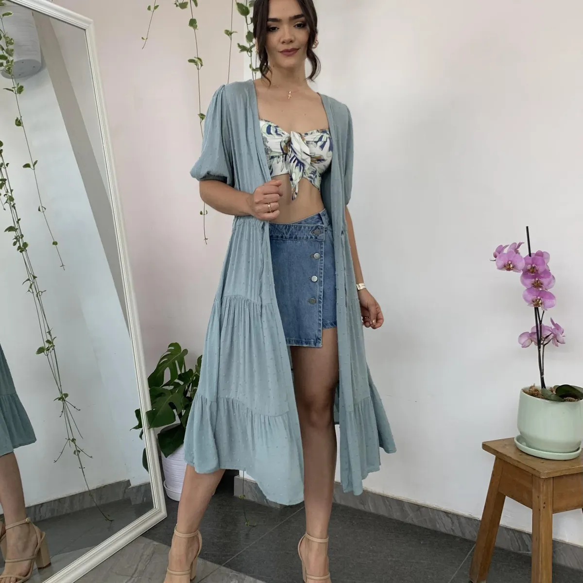 ALLEZ COLLECTION - Capa Vestido para mujer