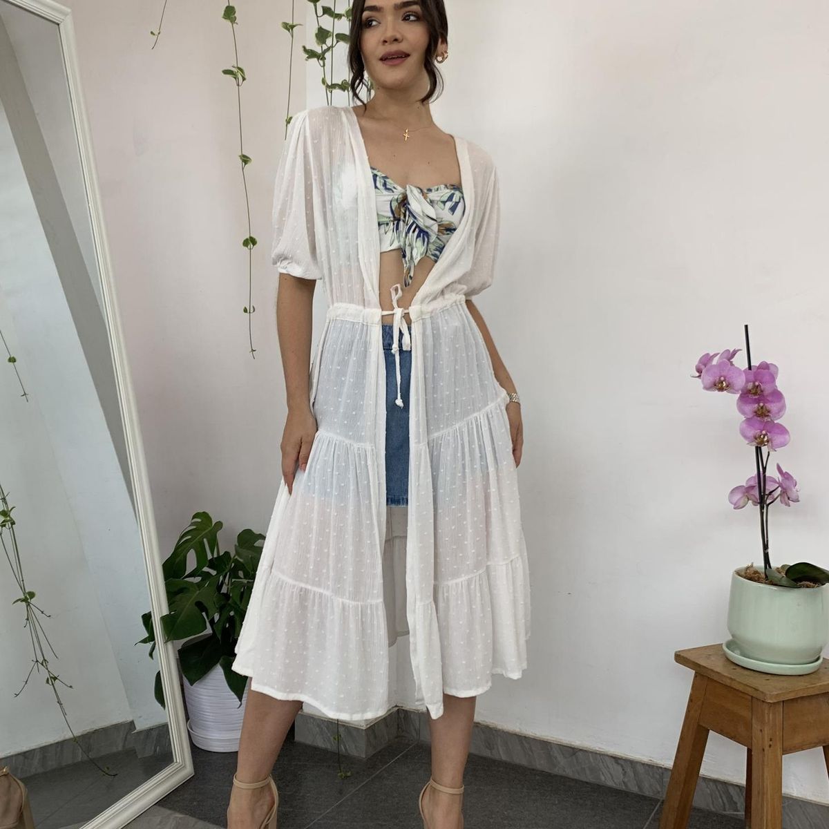 ALLEZ COLLECTION - Capa Vestido para mujer