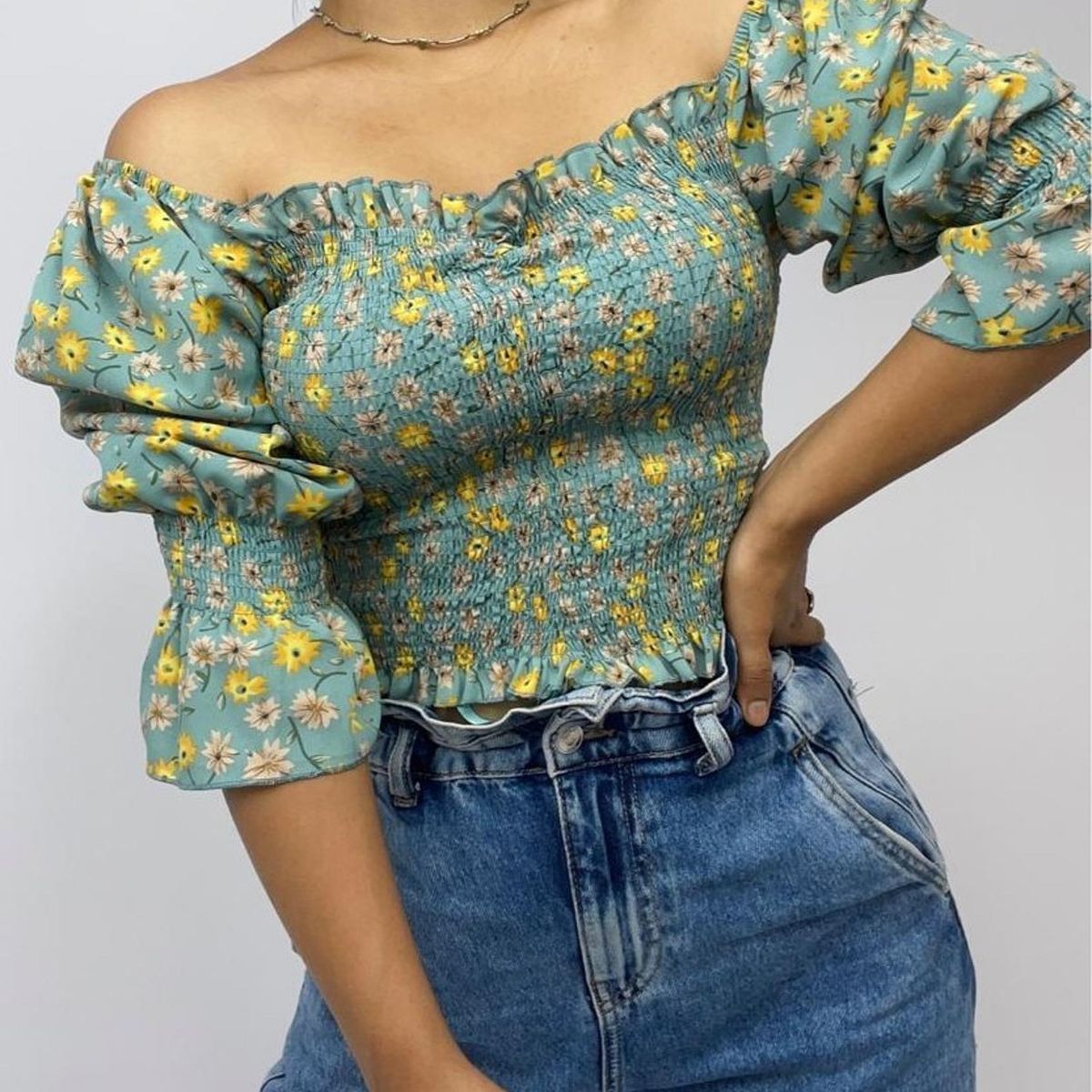 ALLEZ COLLECTION - Blusa floreada Jasmine