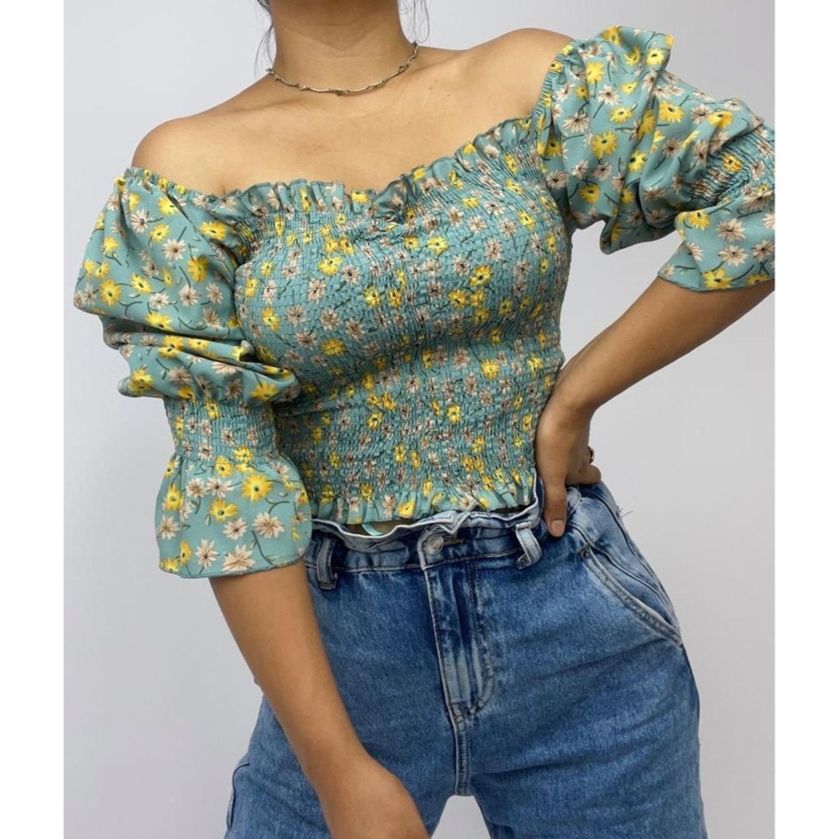 ALLEZ COLLECTION - Blusa floreada Jasmine