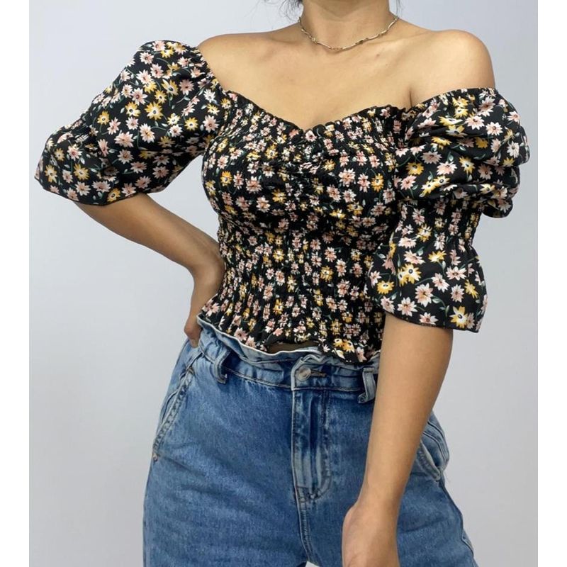 ALLEZ COLLECTION - Blusa floreada Jasmine