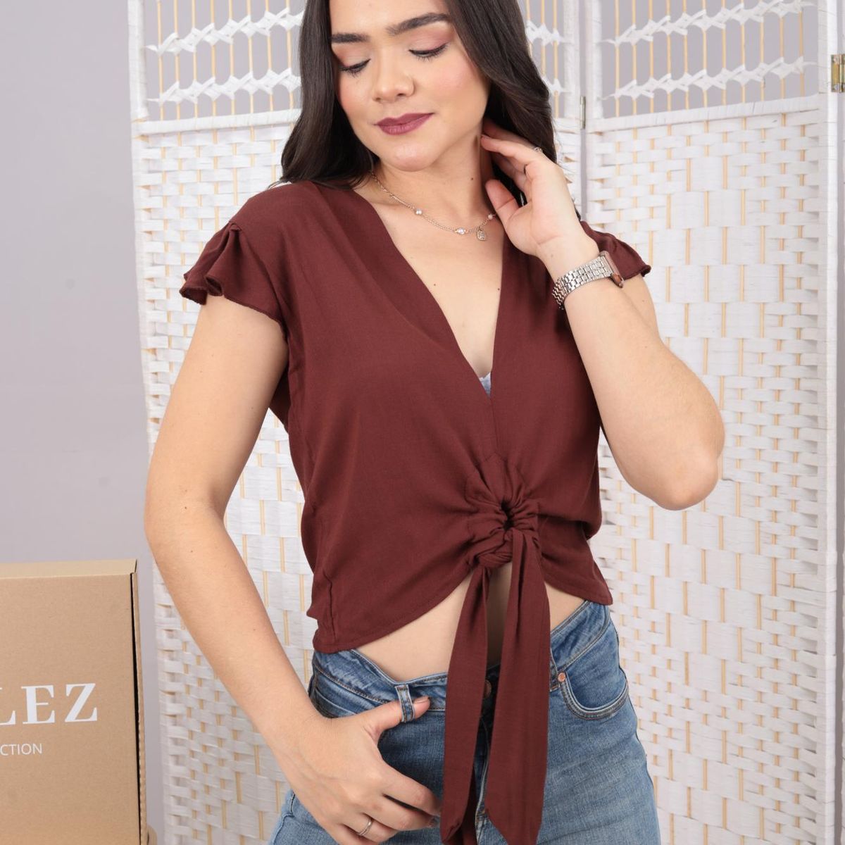 ALLEZ COLLECTION - Blusa para mujer Emma